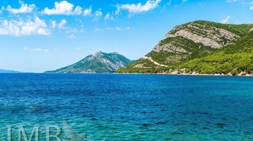 Building plot of 1223 m2 with sea view - Dubrovnik area